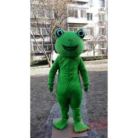 Frog mascot custome